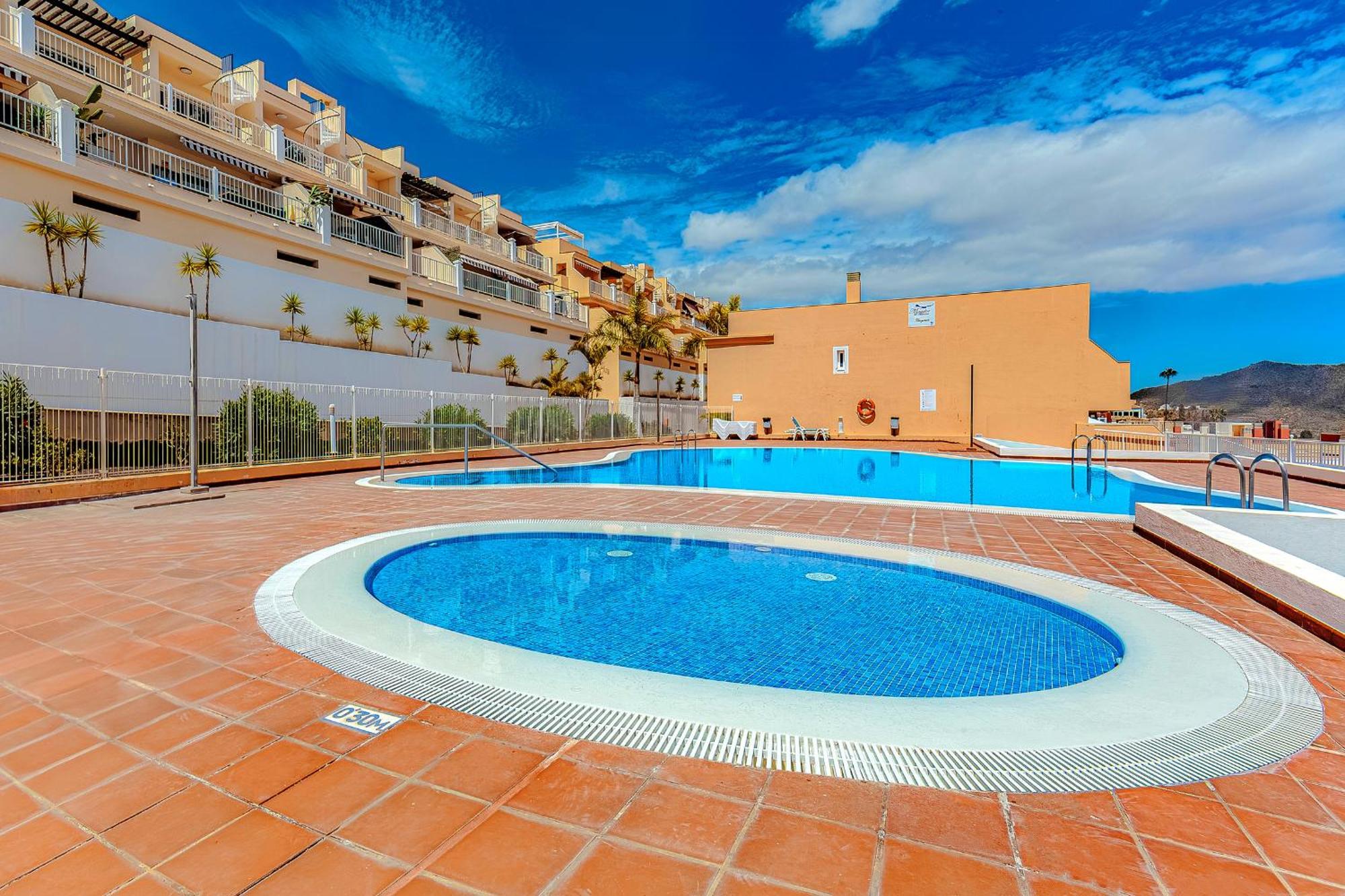 Great View Over The Ocean In Apartment Bianca With Wifi And Pool Chayofa Eksteriør bilde