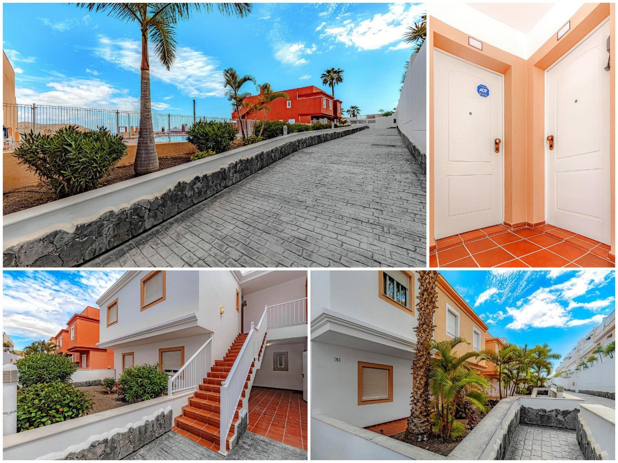 Great View Over The Ocean In Apartment Bianca With Wifi And Pool Chayofa Eksteriør bilde